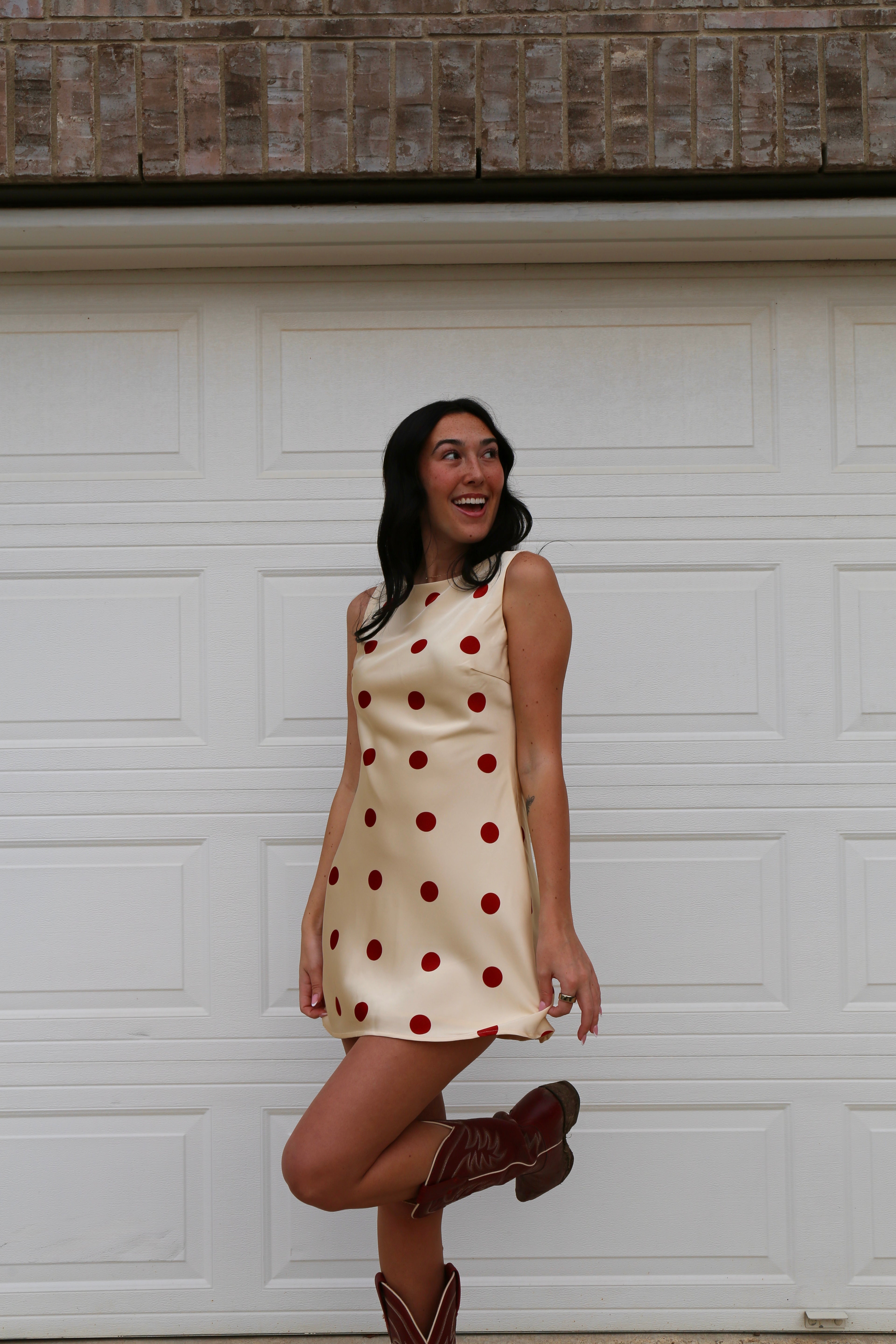 red kiss dress Crimson Kiss Mini Dress
