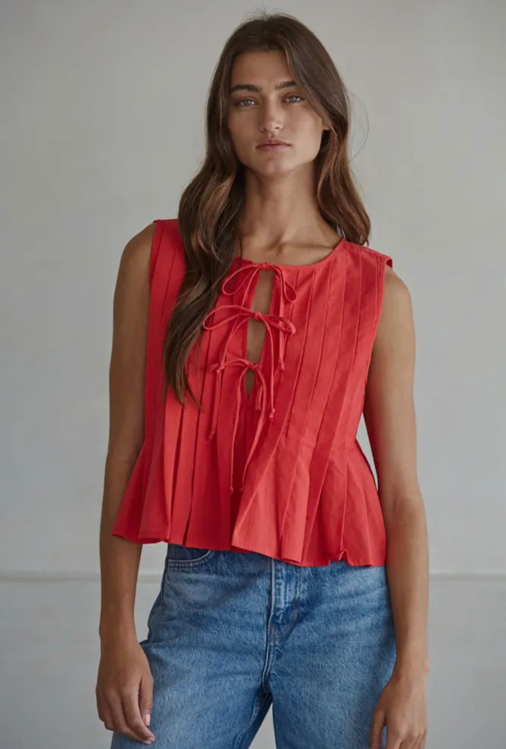 Lovestruck Tie Top